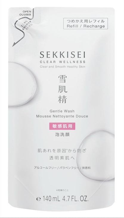 Recarga SEKKISEI CLEAR WELLNESS Gentle Wash