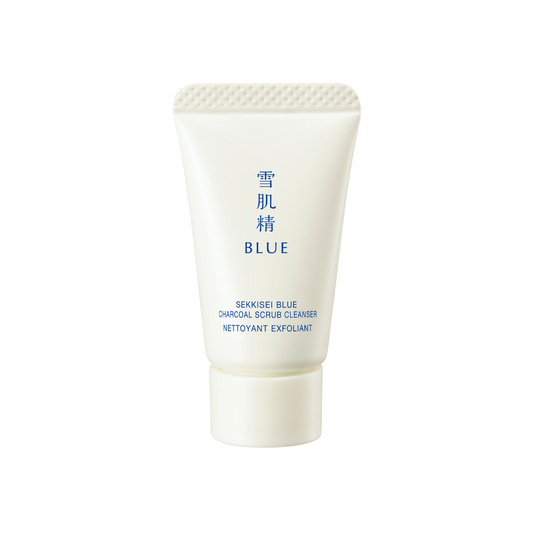 SEKKISEI BLUE Charcoal Scrub Cleanser